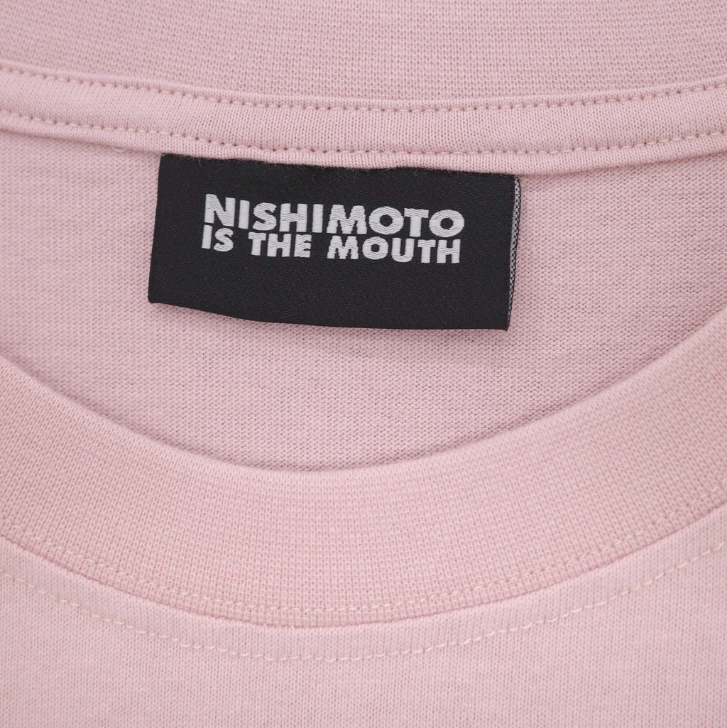 NISHIMOTO IS THE MOUTH L/S TEE NIM-L12CM SMOKE PINK