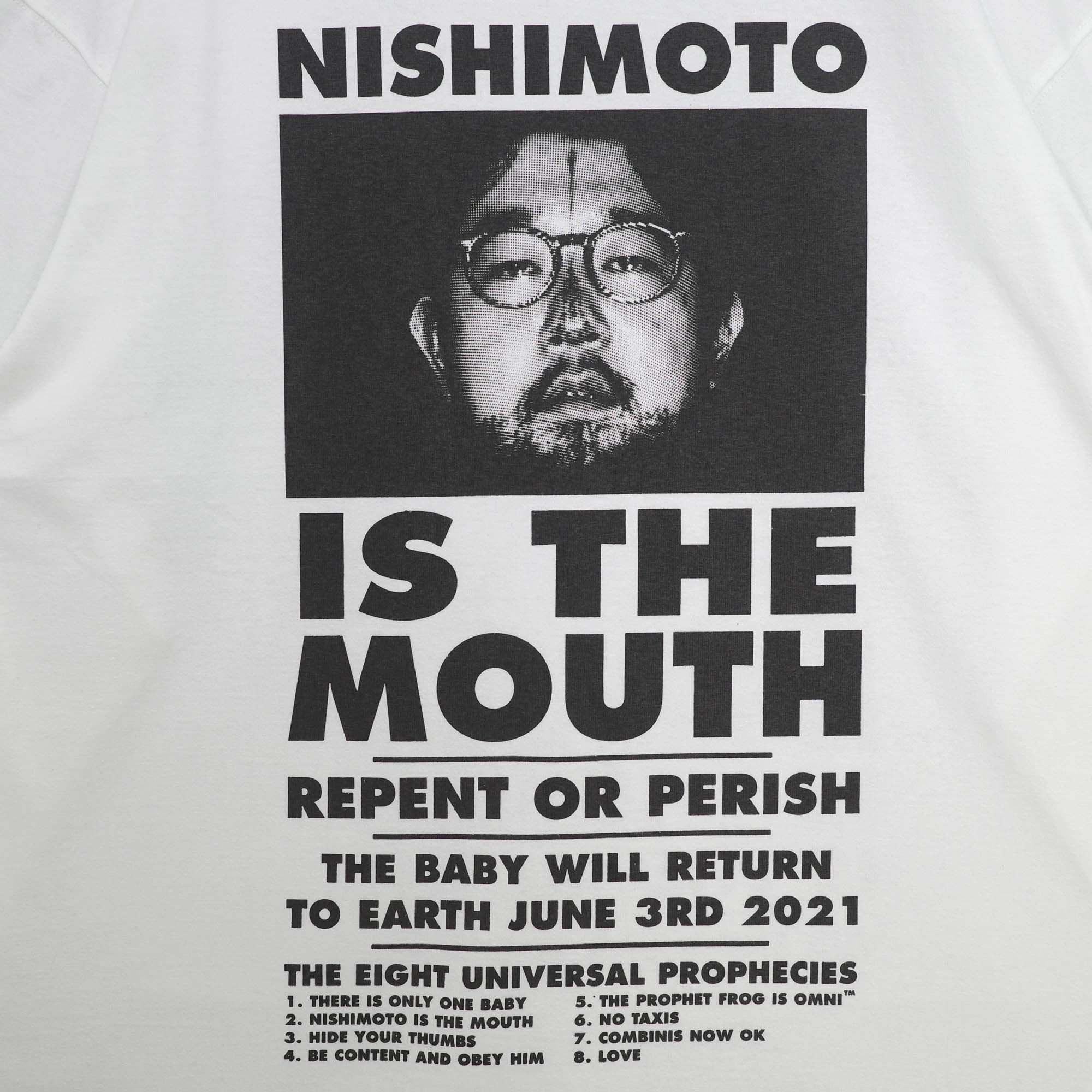 NISHIMOTO IS THE MOUTH L/S TEE NIM-L12CM WHITE