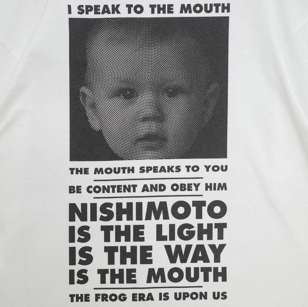 NISHIMOTO IS THE MOUTH S/S TEE NIM-L11CM WHITE