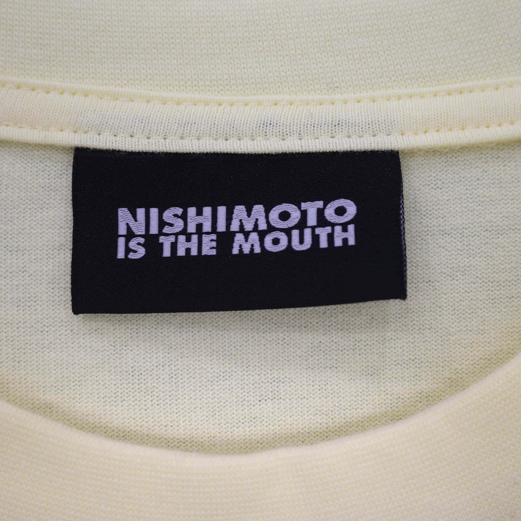 NISHIMOTO IS THE MOUTH L/S TEE NIM-L12CM LIGHT YELLOW