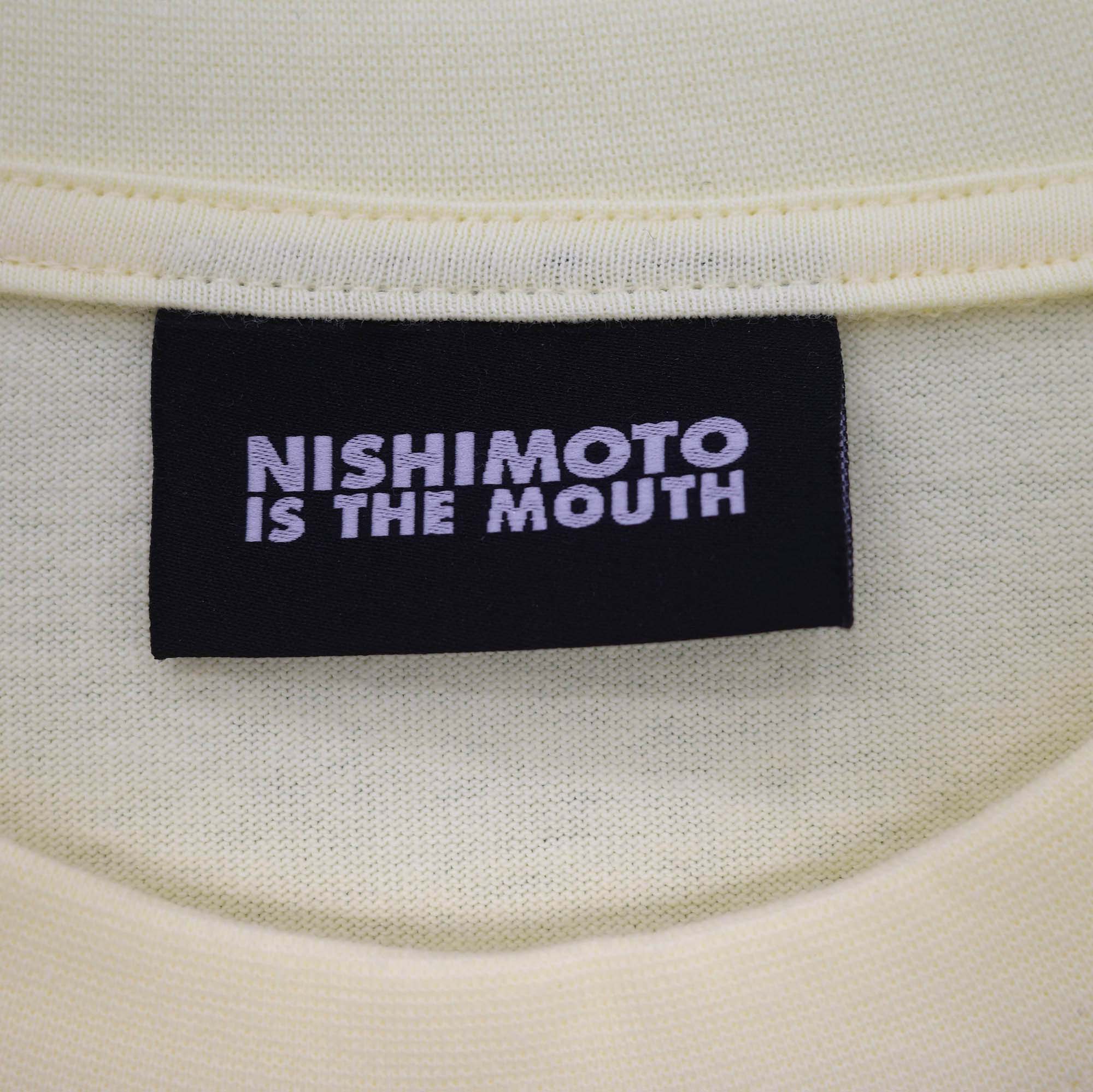 NISHIMOTO IS THE MOUTH L/S TEE NIM-L12CM LIGHT YELLOW