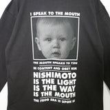 【8月中旬お届け予定】NISHIMOTO IS THE MOUTH CLASSIC L/S T-SHIRT NIM-L12C BLACK