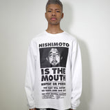 NISHIMOTO IS THE MOUTH CLASSIC L/S T-SHIRT NIM-L12C WHITE