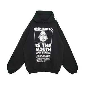 NISHIMOTO IS THE MOUTH SWEAT HOODIE NIM-L13CM BLACK