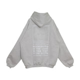 NISHIMOTO IS THE MOUTH SWEAT HOODIE NIM-L13CM LIGHT HEATHER GREY