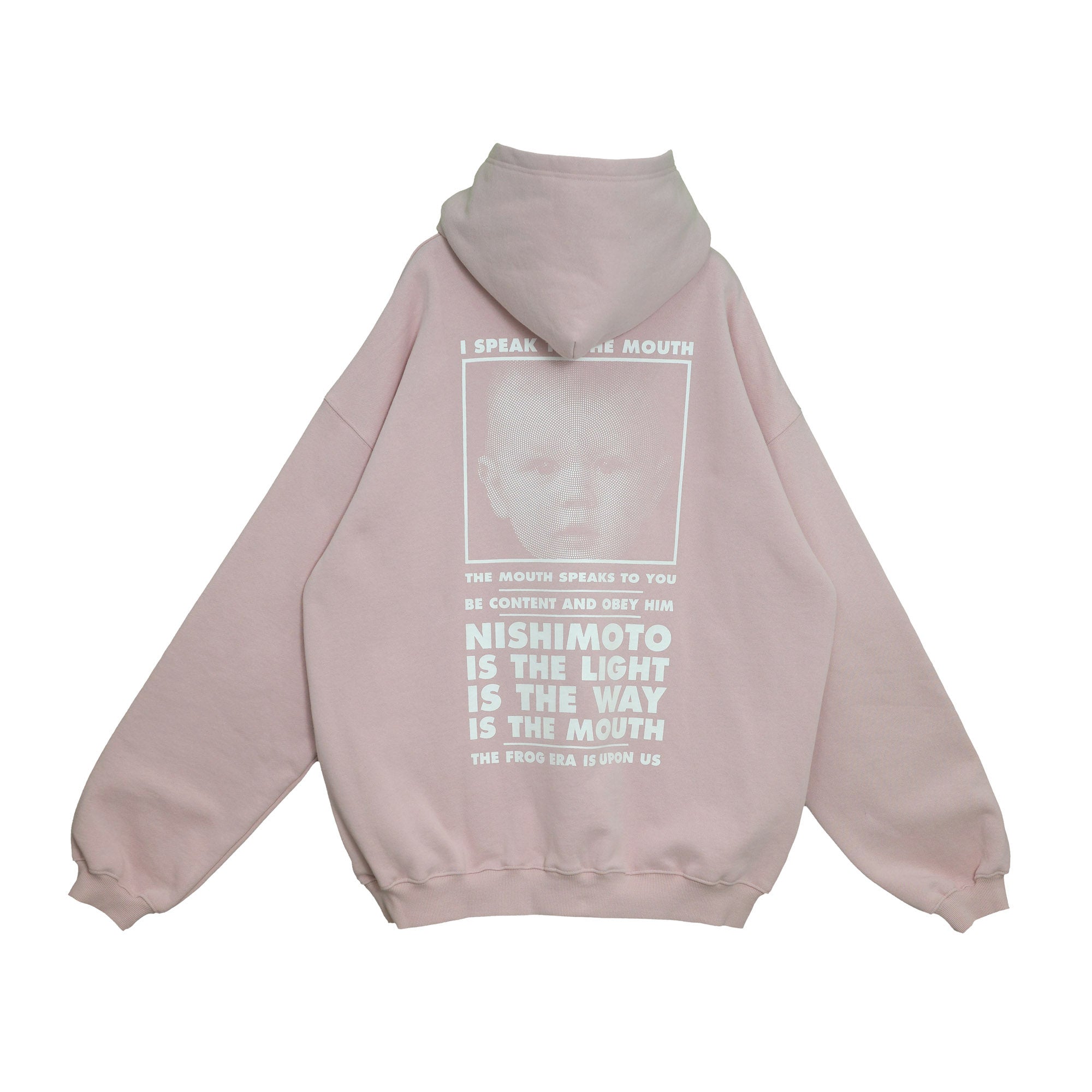 NISHIMOTO IS THE MOUTH SWEAT HOODIE NIM-L13CM SMOKE PINK
