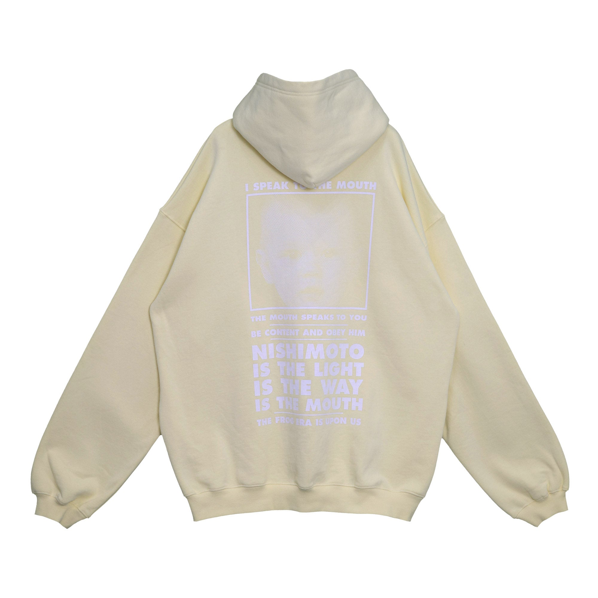 NISHIMOTO IS THE MOUTH SWEAT HOODIE NIM-L13CM LIGHT YELLOW
