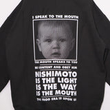 NISHIMOTO IS THE MOUTH NEW CLASSIC SWEAT SHIRTS NIM-L14CN BLACK