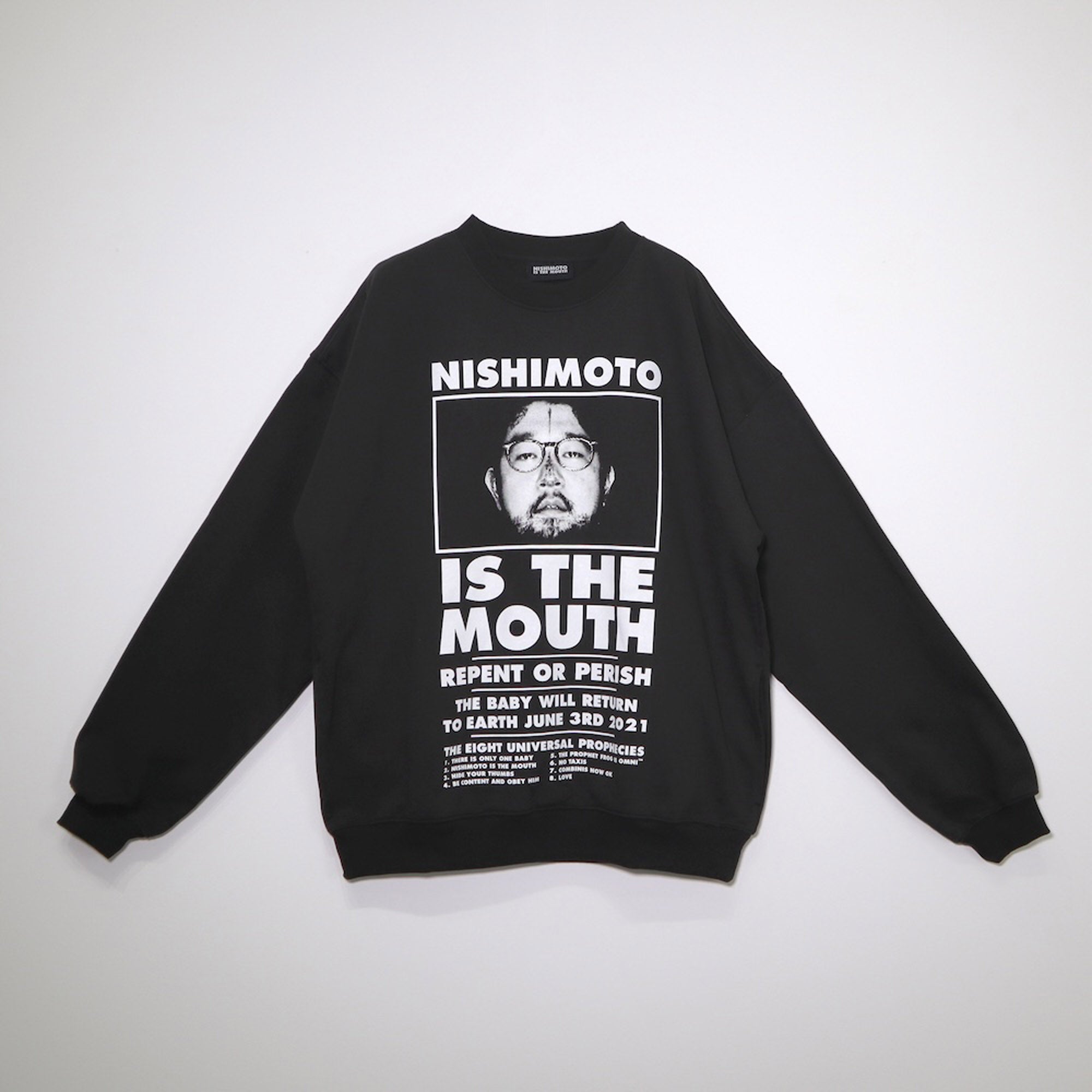 完売　NISHIMOTO IS THE MOUTH CLASSIC TEE NISHIMOTO IS THE MOUTH CLASSIC S/S TEE NIM-L11C BLACK