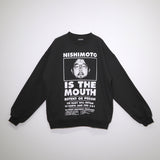 NISHIMOTO IS THE MOUTH NEW CLASSIC SWEAT SHIRTS NIM-L14CN BLACK