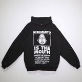 [Scheduled for delivery in mid-August] NISHIMOTO IS THE MOUTH CLASSIC SWEAT HOODIE NIM-L13CN BLACK