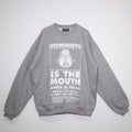 NISHIMOTO IS THE MOUTH NEW CLASSIC SWEAT SHIRTS NIM-L14CN GREY