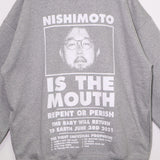 [Scheduled for delivery in mid-August] NISHIMOTO IS THE MOUTH CLASSIC SWEAT SHIRTS NIM-L14CN GREY