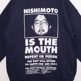 [Scheduled for delivery in mid-August] NISHIMOTO IS THE MOUTH CLASSIC SWEAT SHIRTS NIM-L14CN NAVY