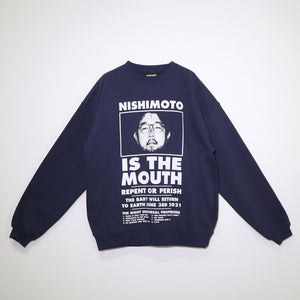 [Scheduled for delivery in mid-August] NISHIMOTO IS THE MOUTH CLASSIC SWEAT SHIRTS NIM-L14CN NAVY