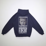 NISHIMOTO IS THE MOUTH NEW CLASSIC SWEAT HOODIE NIM-L13CN NAVY