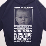 [Scheduled for delivery in mid-August] NISHIMOTO IS THE MOUTH CLASSIC SWEAT HOODIE NIM-L13CN NAVY