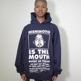 [Scheduled for delivery in mid-August] NISHIMOTO IS THE MOUTH CLASSIC SWEAT HOODIE NIM-L13CN NAVY