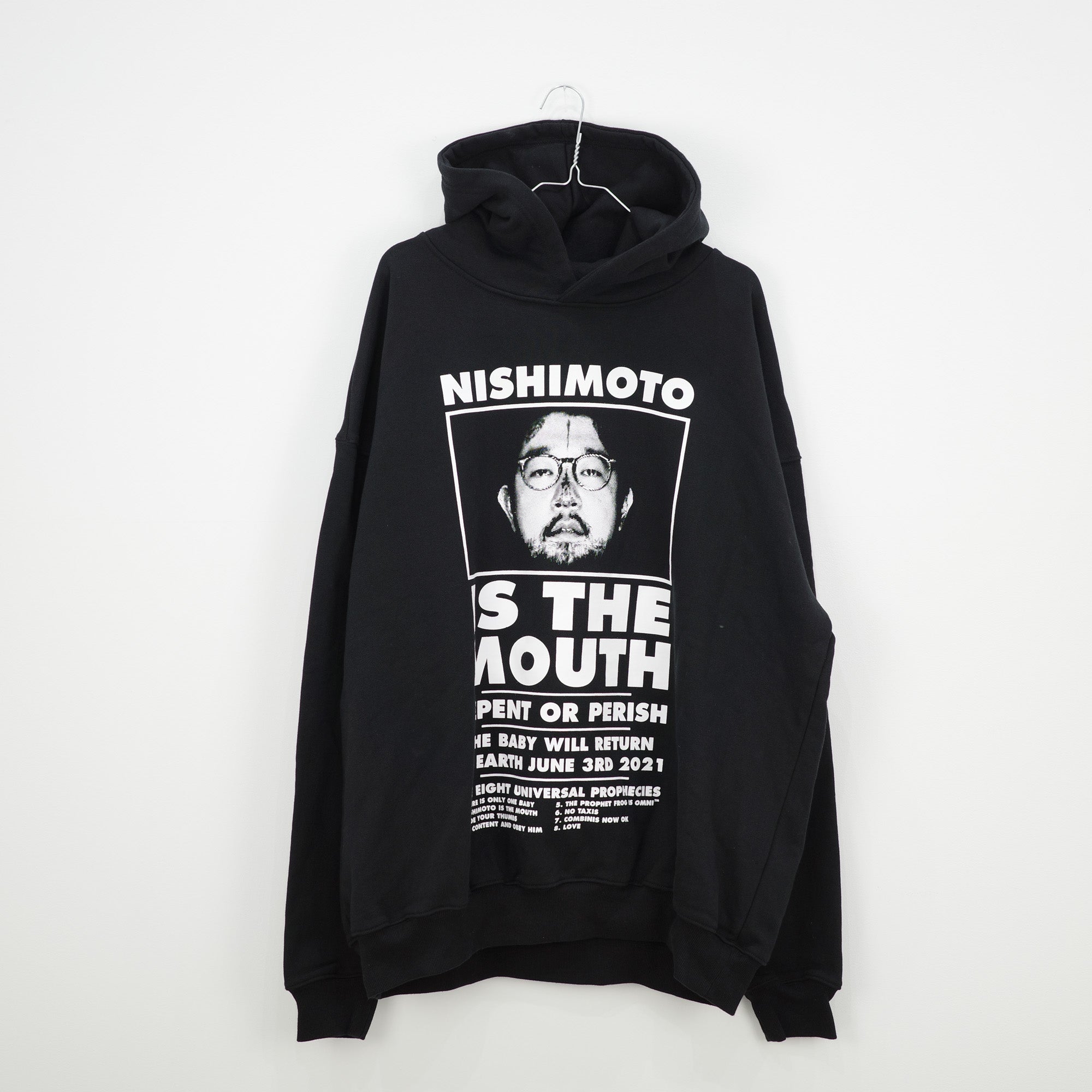 新品 NILoS/ニルズ/BACK KAMON ROUND HOODIE NILoS - 【先行予約】バック家紋ラウンドフーディー - BACK