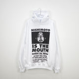 NISHIMOTO IS THE MOUTH CLASSIC SWEAT HOODIE NIM-L13C WHITE