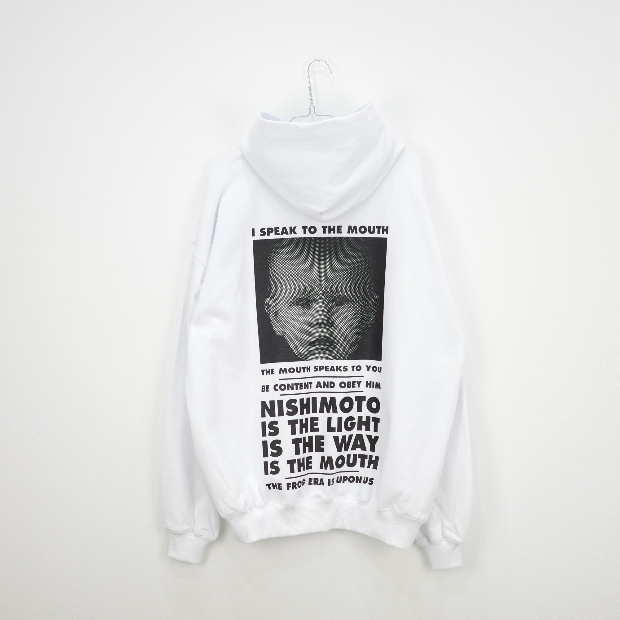 NISHIMOTO IS THE MOUTH CLASSIC SWEAT HOODIE NIM-L13C WHITE – COMMON BASE