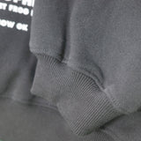 NISHIMOTO IS THE MOUTH SWEATSHIRT NIM-L14CM BLACK