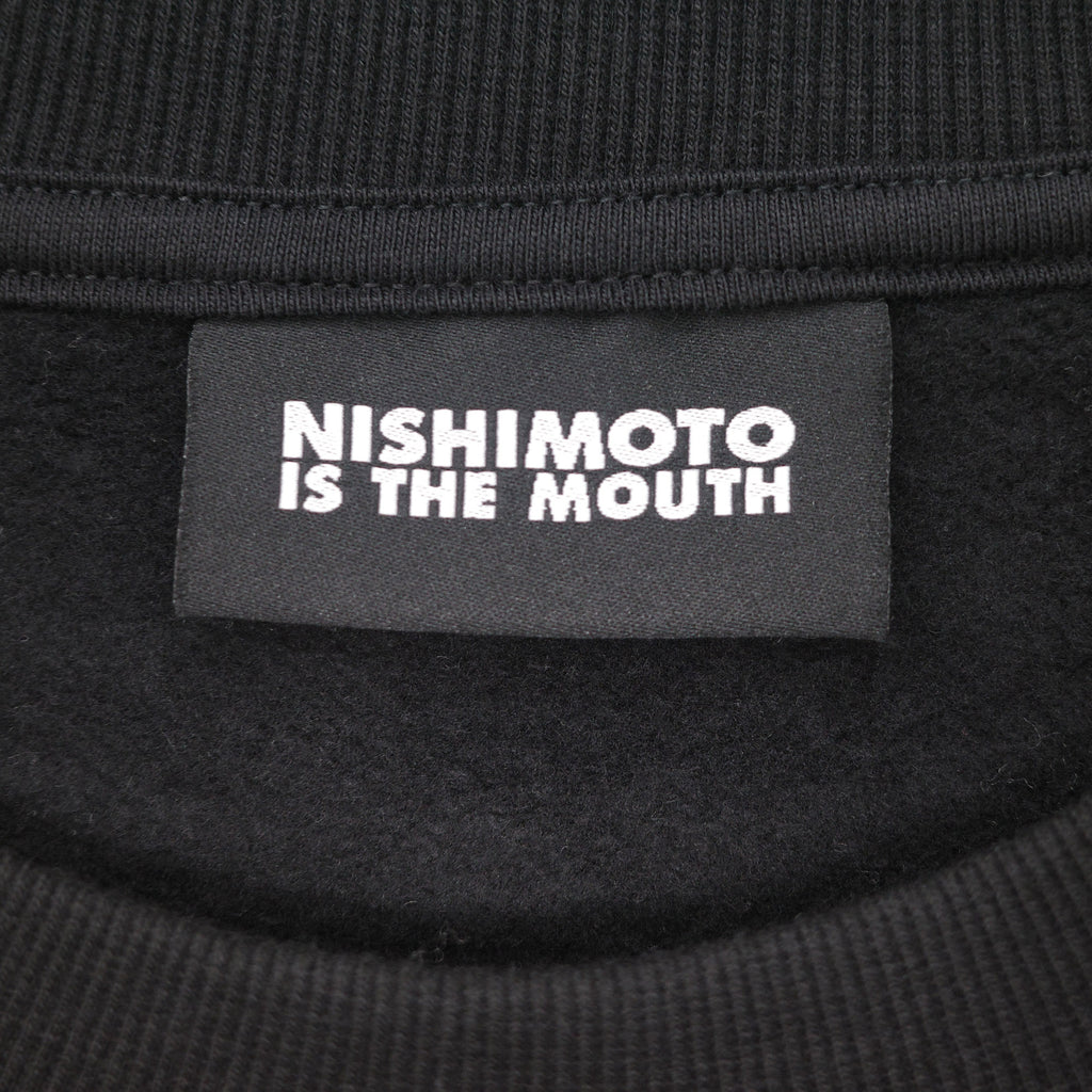 NISHIMOTO IS THE MOUTH SWEATSHIRT NIM-L14CM BLACK