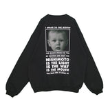 NISHIMOTO IS THE MOUTH SWEATSHIRT NIM-L14CM BLACK