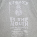 NISHIMOTO IS THE MOUTH SWEAT HOODIE NIM-L13CM LIGHT HEATHER GREY