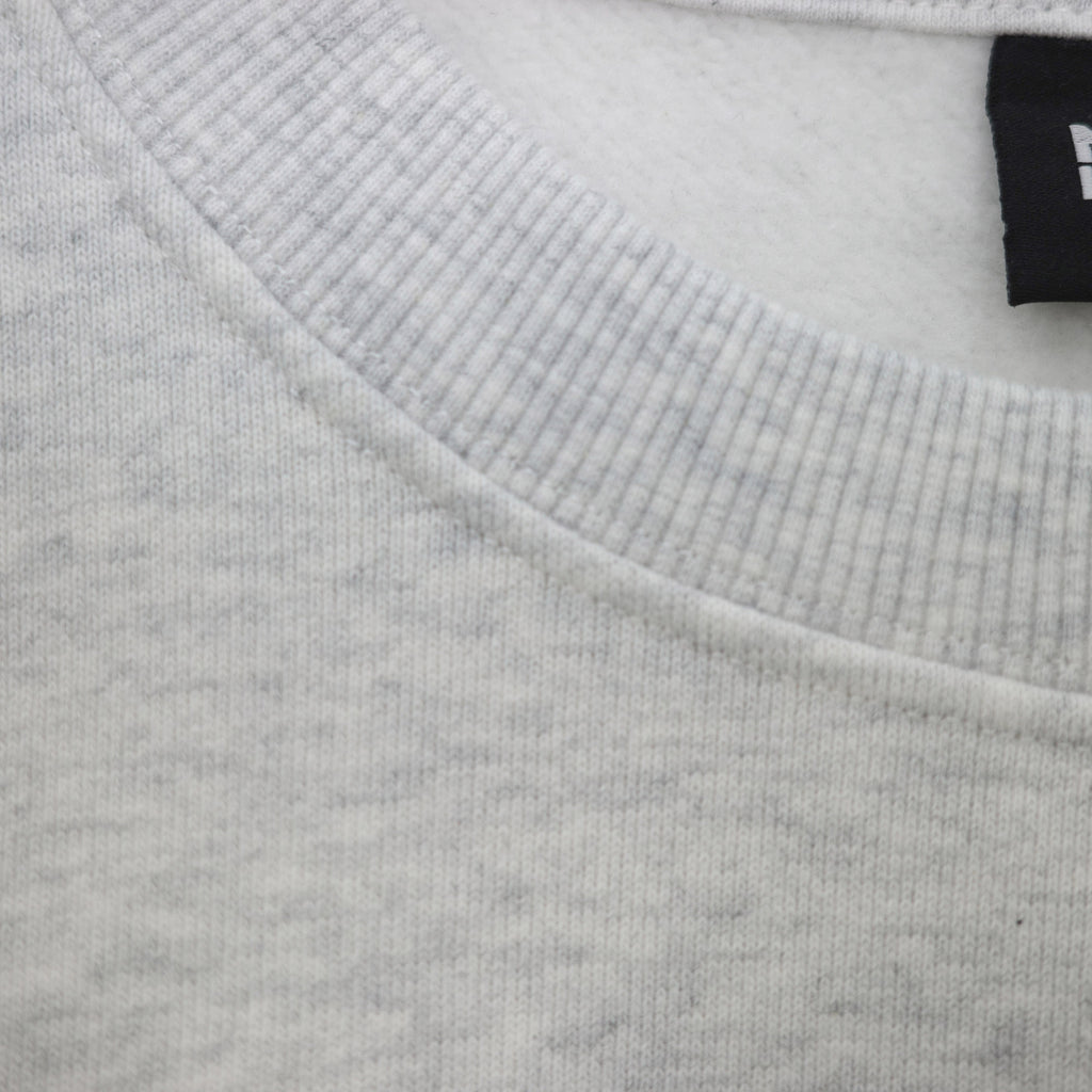 NISHIMOTO IS THE MOUTH SWEATSHIRT NIM-L14CM LIGHT HEATHER GREY