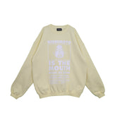 NISHIMOTO IS THE MOUTH SWEATSHIRT NIM-L14CM LIGHT YELLOW