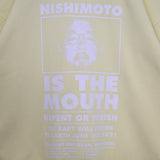 NISHIMOTO IS THE MOUTH SWEATSHIRT NIM-L14CM LIGHT YELLOW