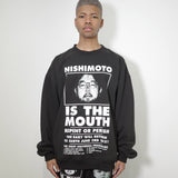 NISHIMOTO IS THE MOUTH NEW CLASSIC SWEAT SHIRTS NIM-L14CN BLACK