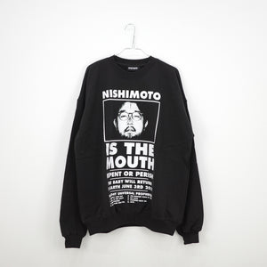 NISHIMOTO IS THE MOUTH CLASSIC SWEAT SHIRTS NIM-L14C BLACK