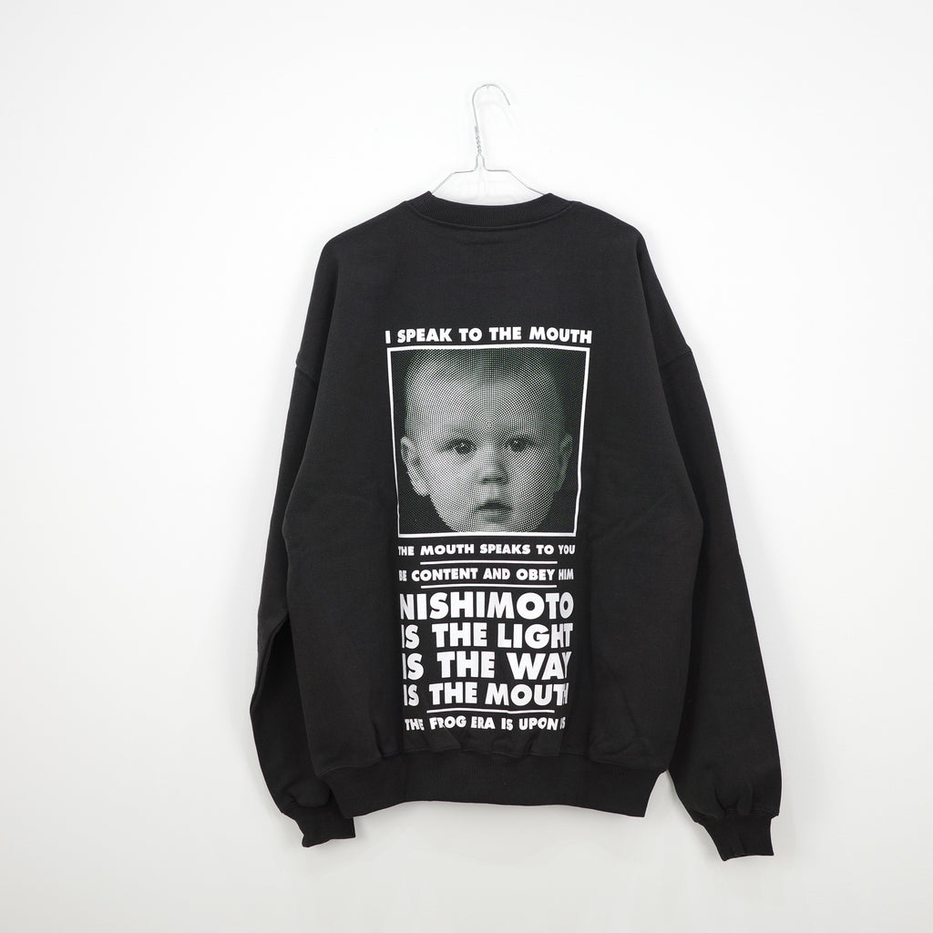 NISHIMOTO IS THE MOUTH CLASSIC SWEAT SHIRTS NIM-L14C BLACK