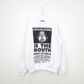 NISHIMOTO IS THE MOUTH CLASSIC SWEAT SHIRTS NIM-L14C WHITE