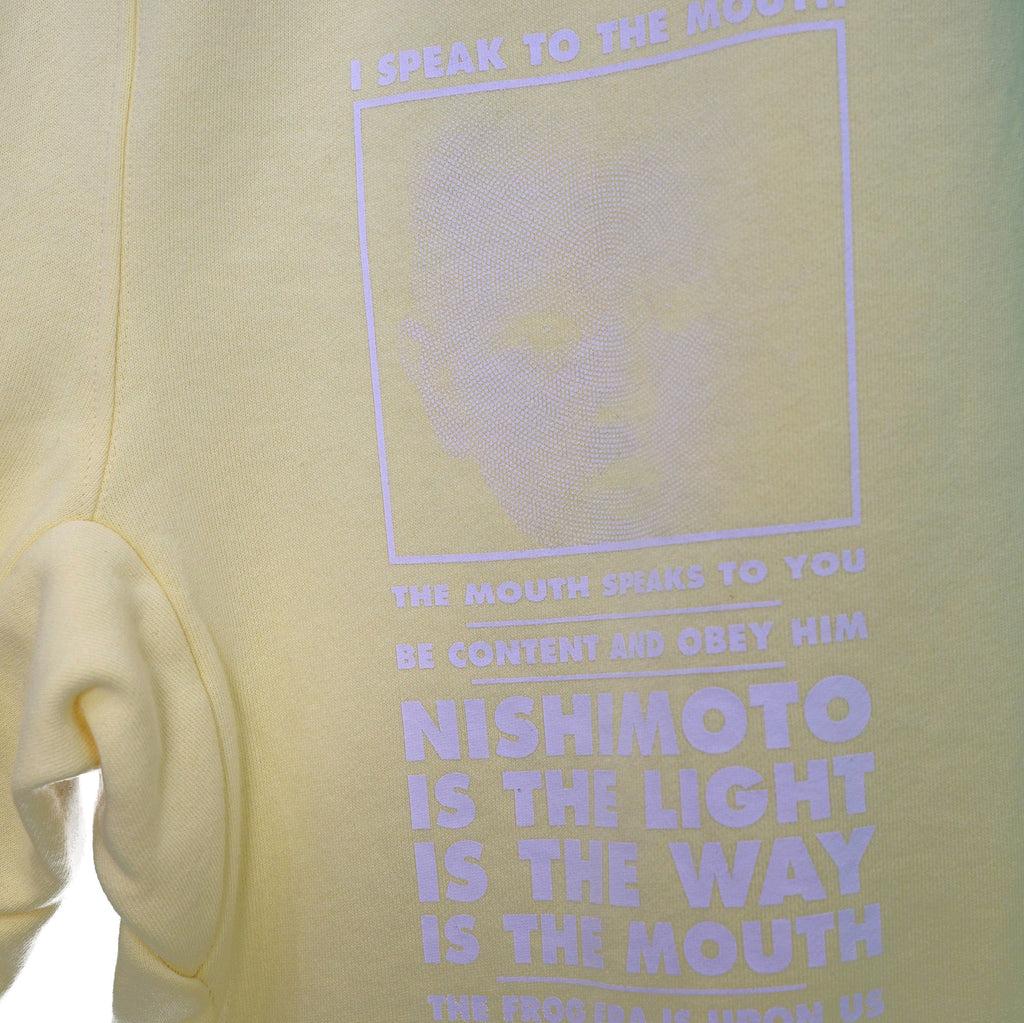 NISHIMOTO IS THE MOUTH SWEAT PANTS NIM-L15CM LIGHT YELLOW