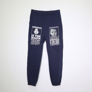 [Scheduled for delivery in mid-August] NISHIMOTO IS THE MOUTH CLASSIC SWEAT PANTS NIM-L15CN NAVY