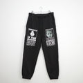 NISHIMOTO IS THE MOUTH CLASSIC SWEAT PANTS NIM-L15C BLACK