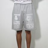 NISHIMOTO IS THE MOUTH CLASSIC SWEAT SHORTS NIM-L16CN GREY