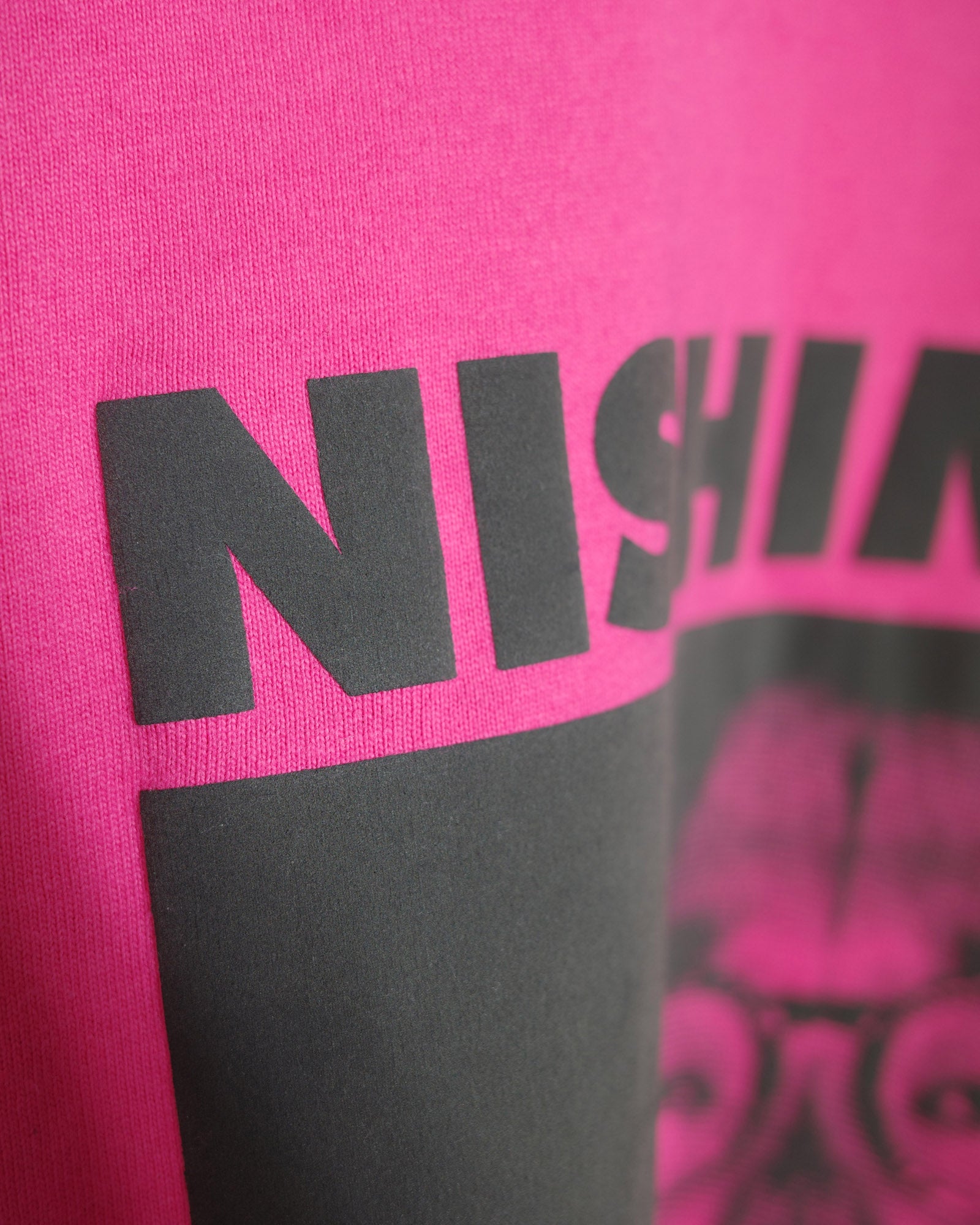 NISHIMOTO IS THE MOUTH WIDE S/S TEE NIM-LWD11C SH PINK