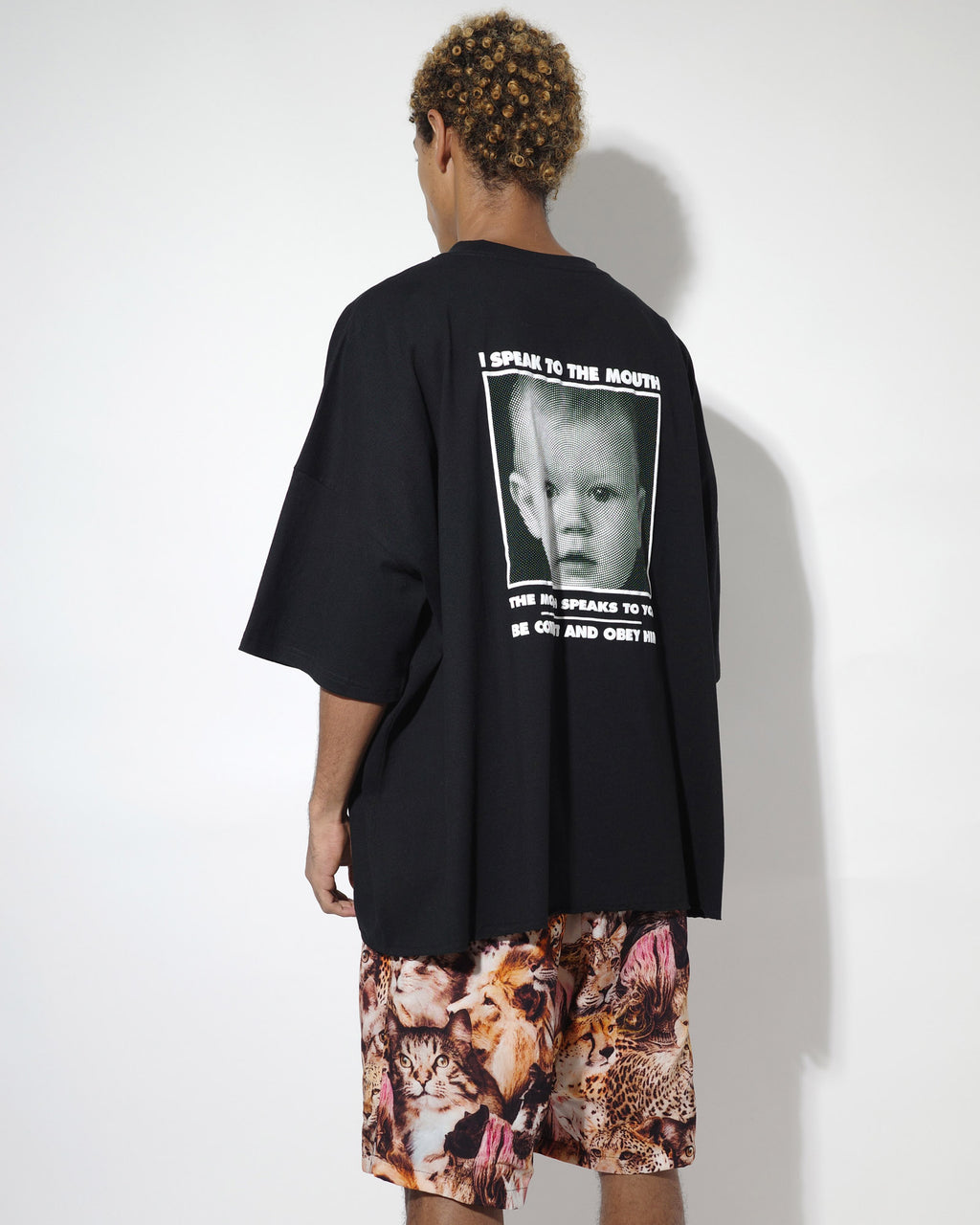 NISHIMOTO IS THE MOUTH WIDE S/S TEE NIM-LWD11C BLACK