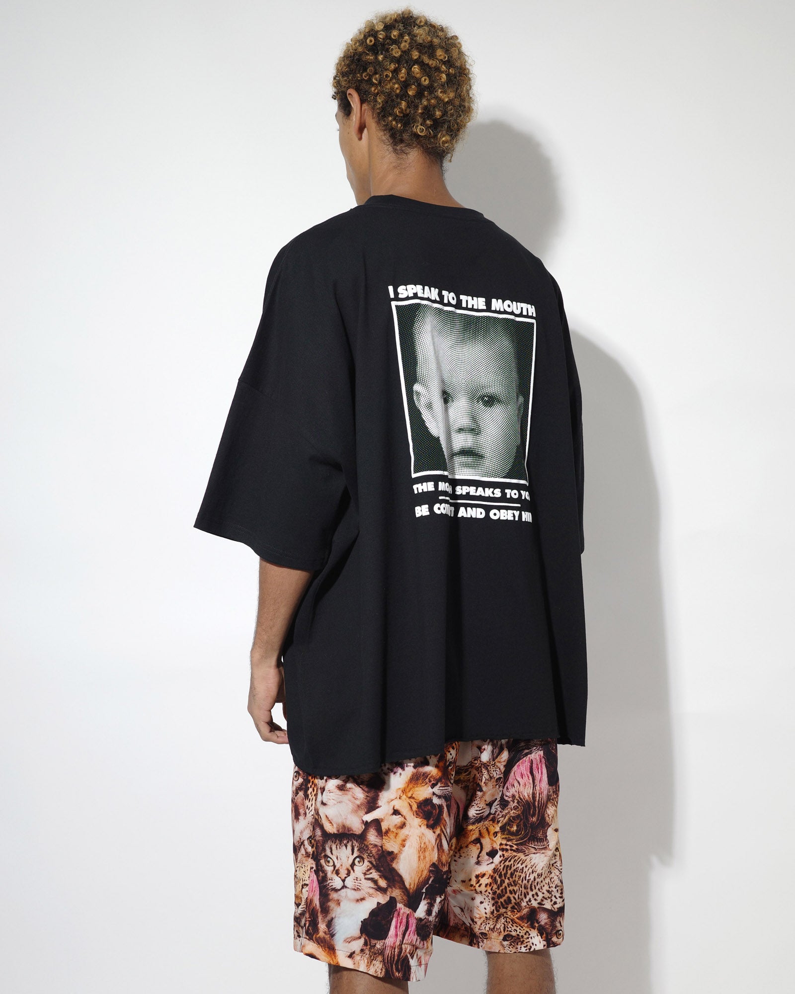 NISHIMOTO IS THE MOUTH WIDE S/S TEE NIM-LWD11C BLACK