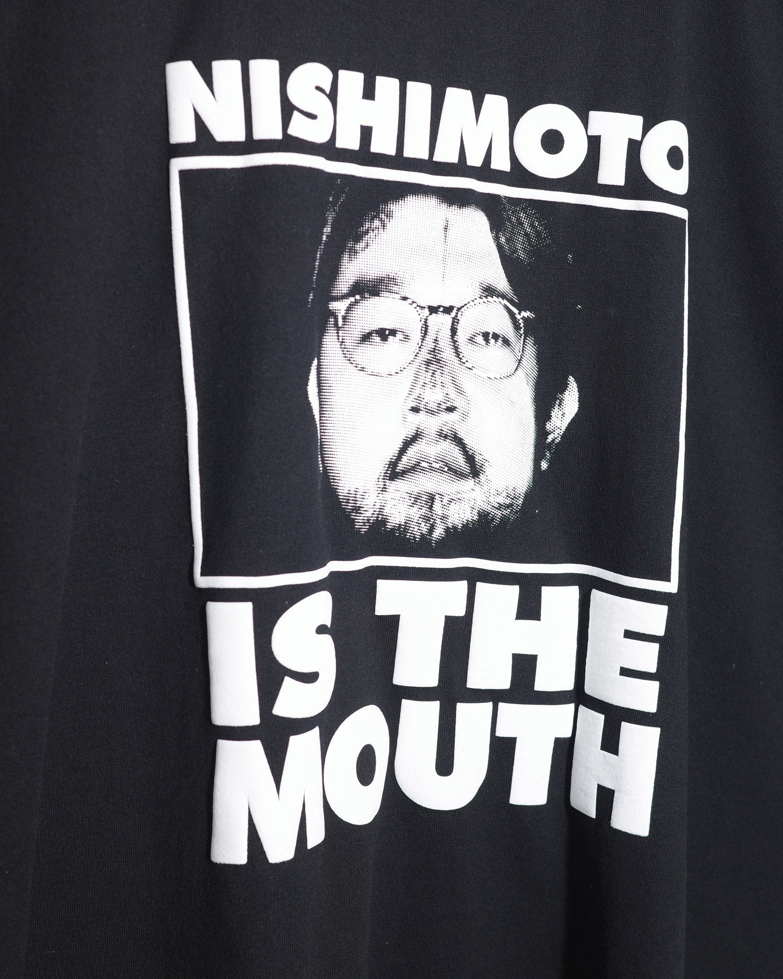 NISHIMOTO IS THE MOUTH WIDE S/S TEE NIM-LWD11C BLACK