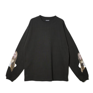 NISHIMOTO IS THE MOUTH L/S TEE NIM-N02 BLACK