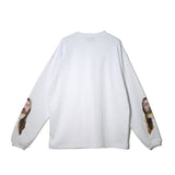 NISHIMOTO IS THE MOUTH L/S TEE NIM-N02 WHITE