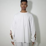 NISHIMOTO IS THE MOUTH L/S TEE NIM-N02 WHITE