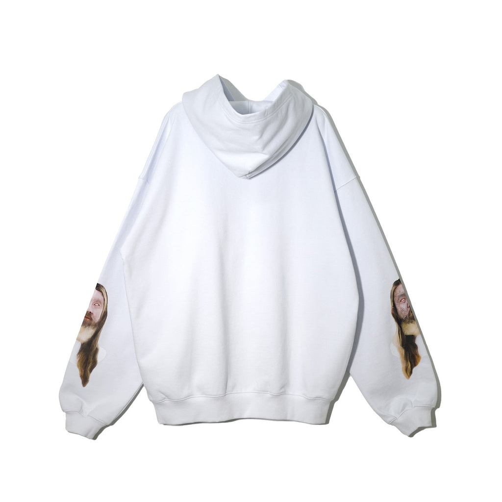 [Scheduled for delivery around the end of January 2025] NISHIMOTO IS THE MOUTH ZIP SWEAT HOODIE NIM-N07 WHITE