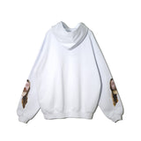 NISHIMOTO IS THE MOUTH ZIP SWEAT HOODIE NIM-N07 WHITE