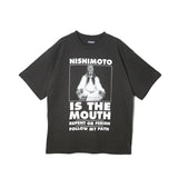 [Expected delivery around the end of January 2025] NISHIMOTO IS THE MOUTH S/S TEE NIM-N11 BLACK